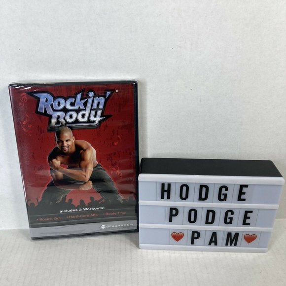 Beachbody DVD Shaun T Rockin Body Exercise Dance Fitness 3 Workouts Abs Booty - Picture 4 of 5